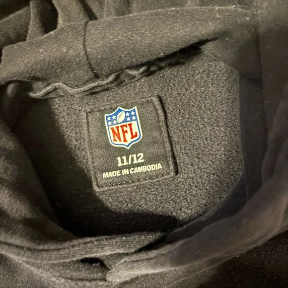 abercrombie kids NFL Hoodie Sweatshirt - Picture 3 of 5